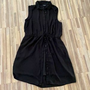 Drawstring Waist Dress